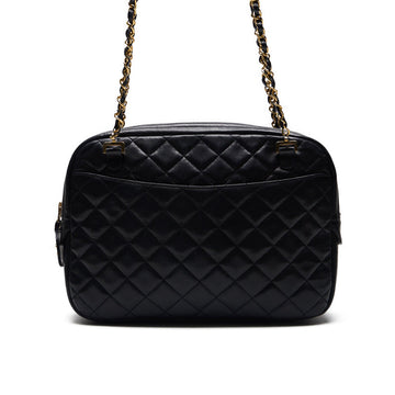 CHANEL Matrasse Double Chain Shoulder Black  Shoulder Bag Mini Shoulder Bag  Bag Hybrid  Ship