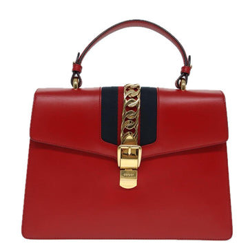 Gucci Sylvie  Leather Handbag ()