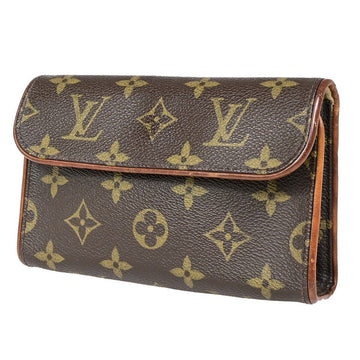 Louis Vuitton Pochette Florentine  Canvas Shoulder Bag ()