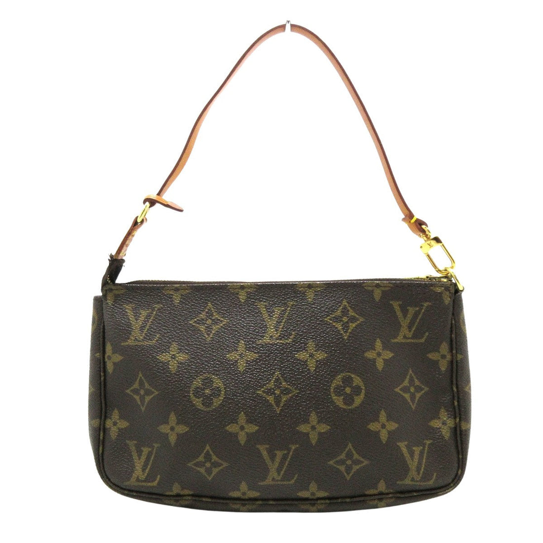 Louis Vuitton Pochette Accessoire  Canvas Clutch Bag ()
