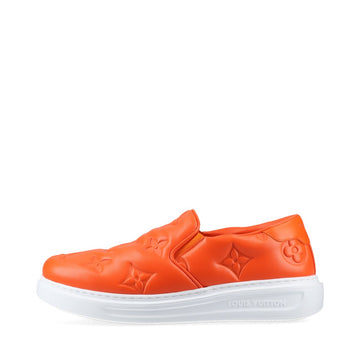 Louis Vuitton Beverly Hills Line 22 Years Leather Slippoon UK8 1/2 Mens Orange LD0242 Monogram Bag  100  Family  s