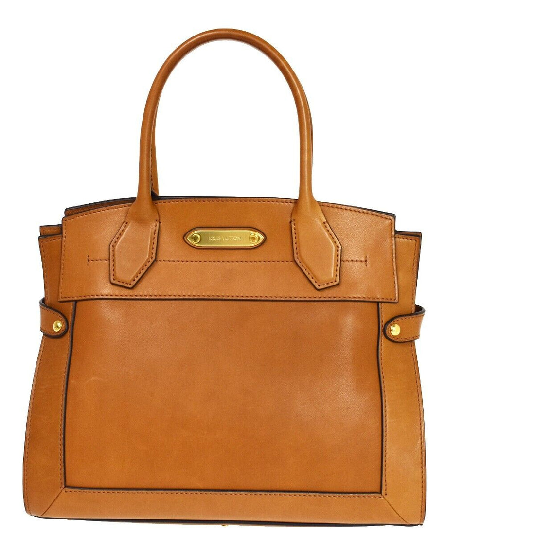Louis Vuitton Steamer  Leather Tote Bag ()
