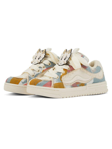 Makersluxe Cute Dragon Series Tassel Sneakers