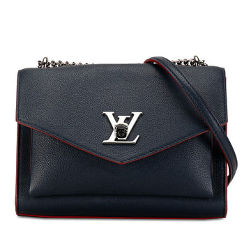 Louis Vuitton LockMyBB Handbag Chain Shoulder Bags M53196 Marine Rouge Green Car Hairdresser  Louis Vuitton