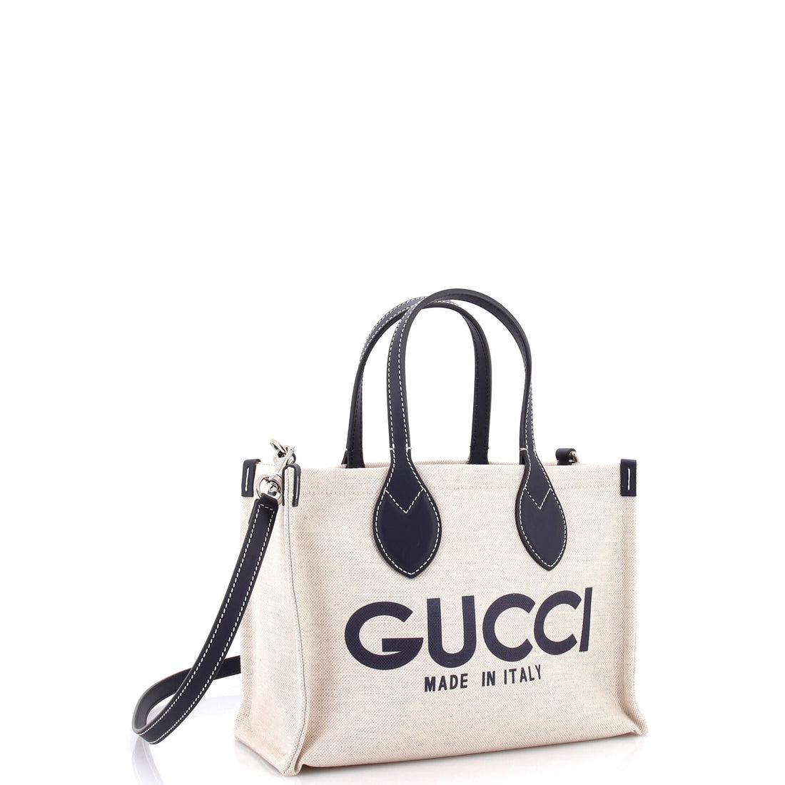 Logo Shopper Tote Printed Canvas Mini