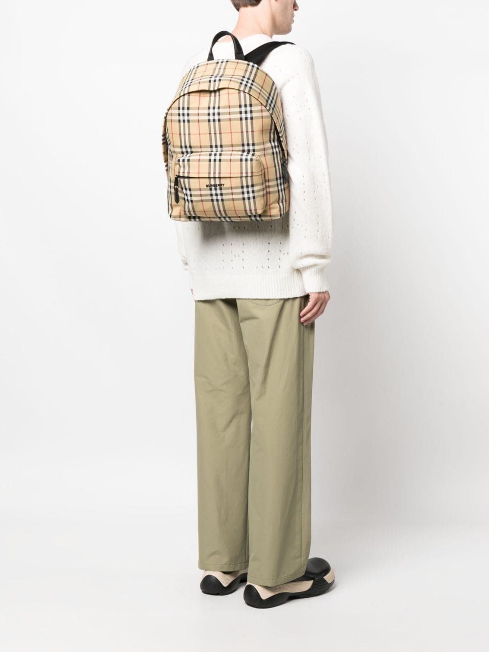 PRINTED NYLON BACKPACK