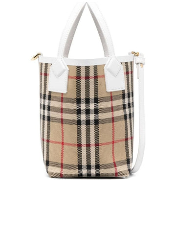 Mini London Vintage-Check Tote