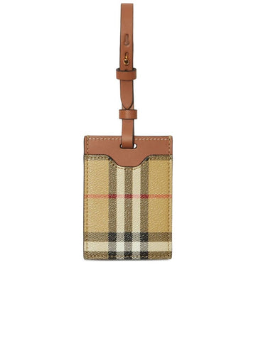 Housecheck Leather Luggage Tag