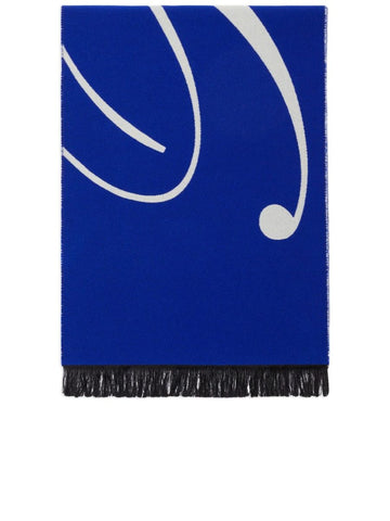 Knitted Fringe Scarf