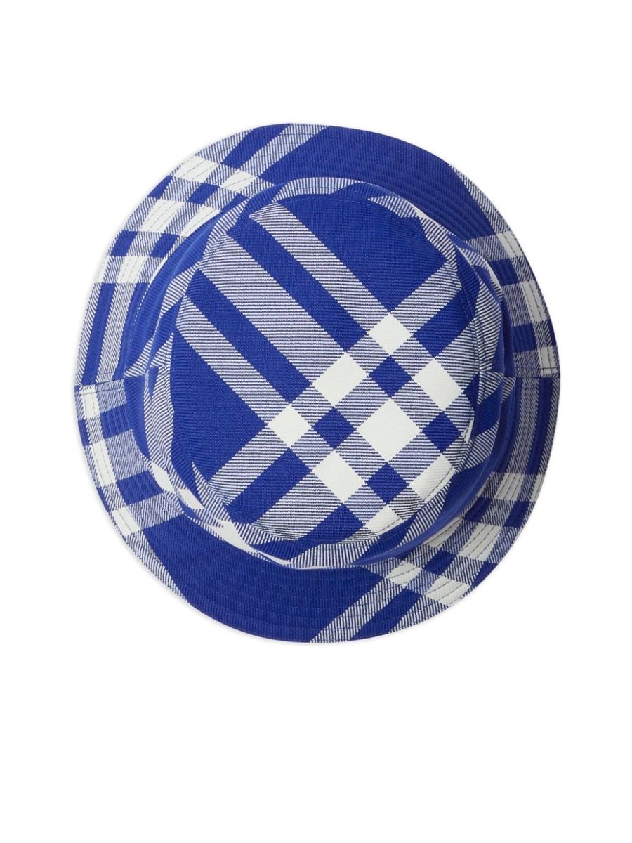 Checked Bucket Hat