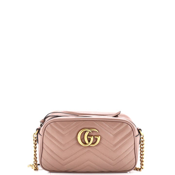 GG Marmont Shoulder Bag Matelasse Leather Small