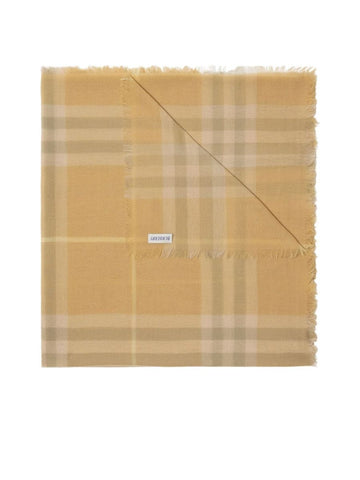 Vintage Check Fine Knit Scarf