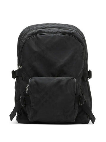 Check Jacquard Backpack
