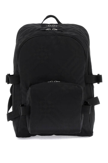 Burberry Ered Jacquard Backpack Men