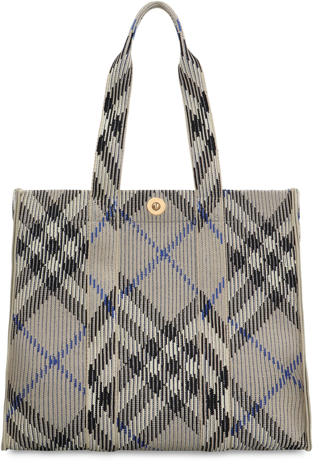 CHECK MEDIA CANVAS TOTE BAG