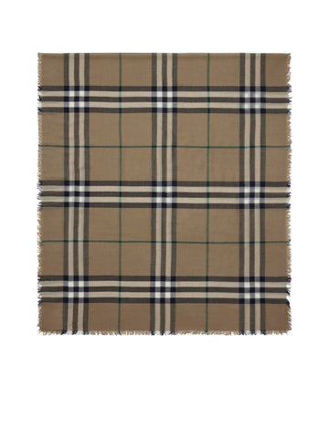 Vintage Check Wool Scarf