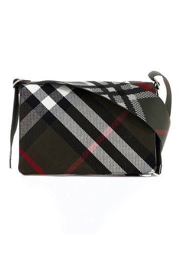 Burberry Trench Check Shoulder Bag Men