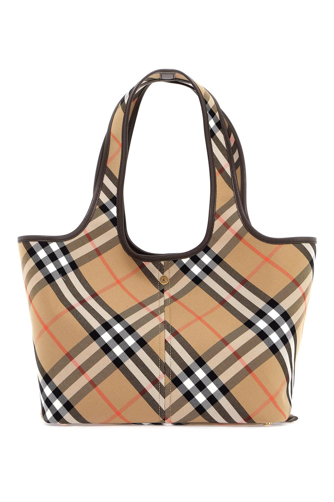 Small Check Tote Bag