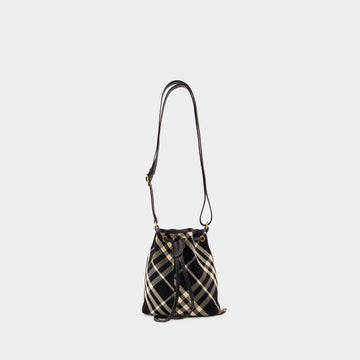 DRAWSTRING BUCKET BAG