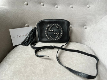 Gucci Black Studded Soho Disco (RRP £1050)