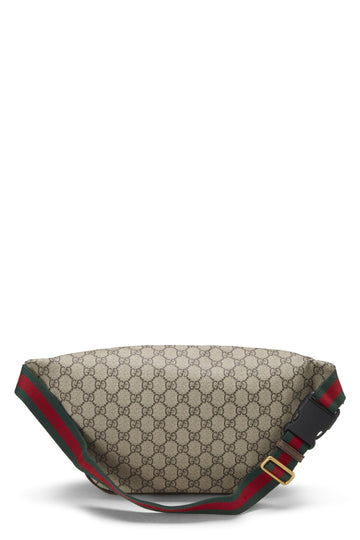 Gucci,  Original GG Supreme Canvas Night Courrier Waist Pouch, Brown
