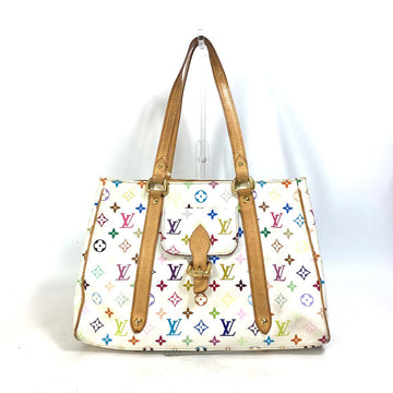 LOUIS VUITTON Shoulder Bag M40094 Monogram multicolor canvas white Monogram multicolor Aurelia MM Women Used