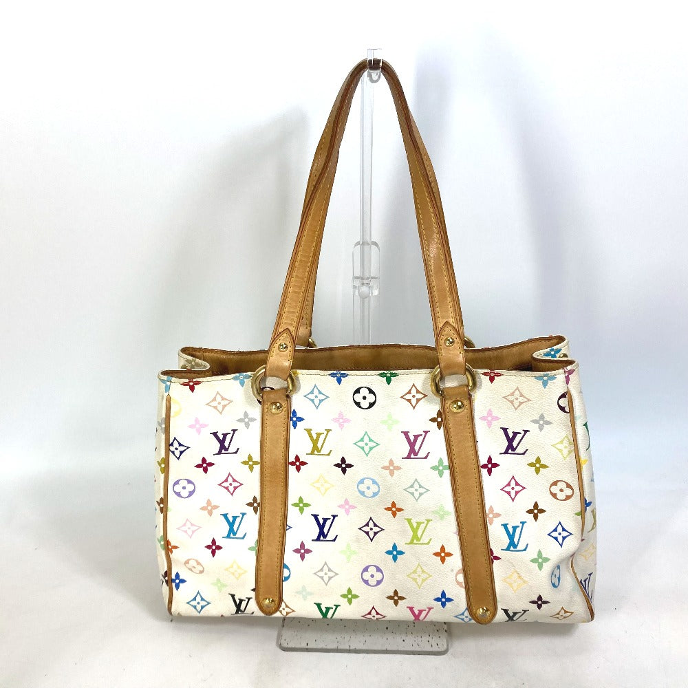 LOUIS VUITTON Shoulder Bag M40094 Monogram multicolor canvas white Monogram multicolor Aurelia MM Women Used