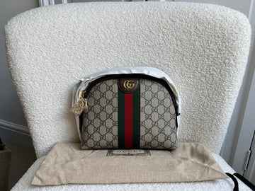Gucci Ophidia GG Supreme Rounded Top Shoulder Bag (RRP £1,380)
