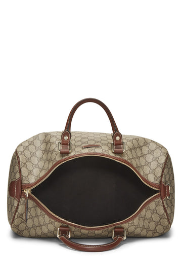 Gucci,  Original GG Supreme Canvas Boston, Brown