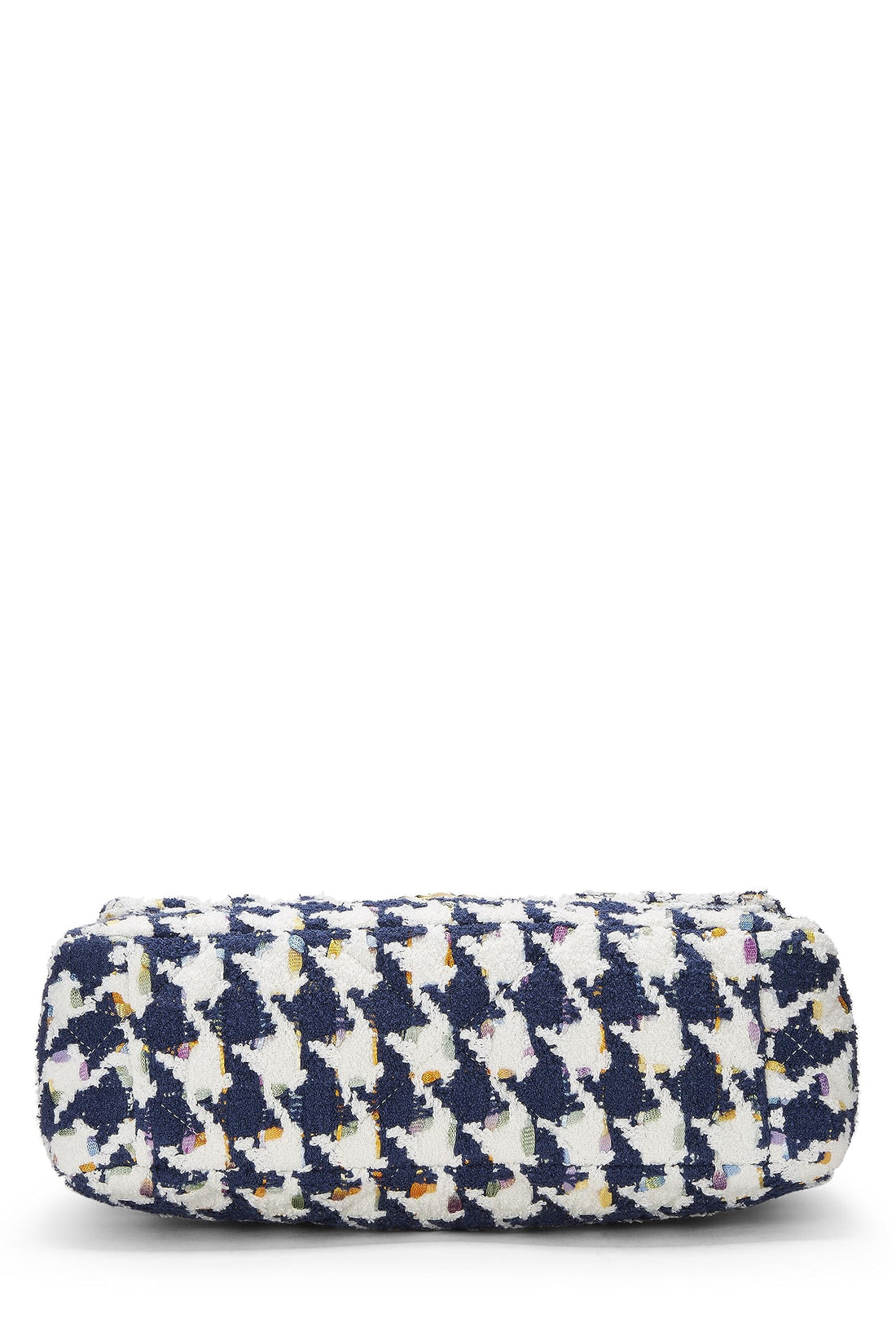 Chanel,  Blue & Multicolor Quilted Tweed 19 Flap Bag Medium, Multi