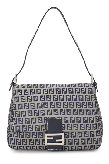 Fendi,  Navy Zucchino Canvas Mama, Navy