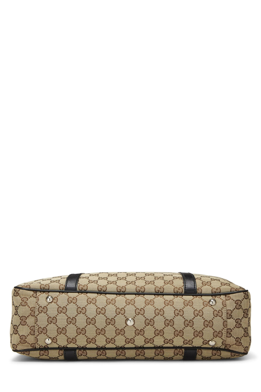 Gucci,  Black Original GG Canvas Twins Tote, Black