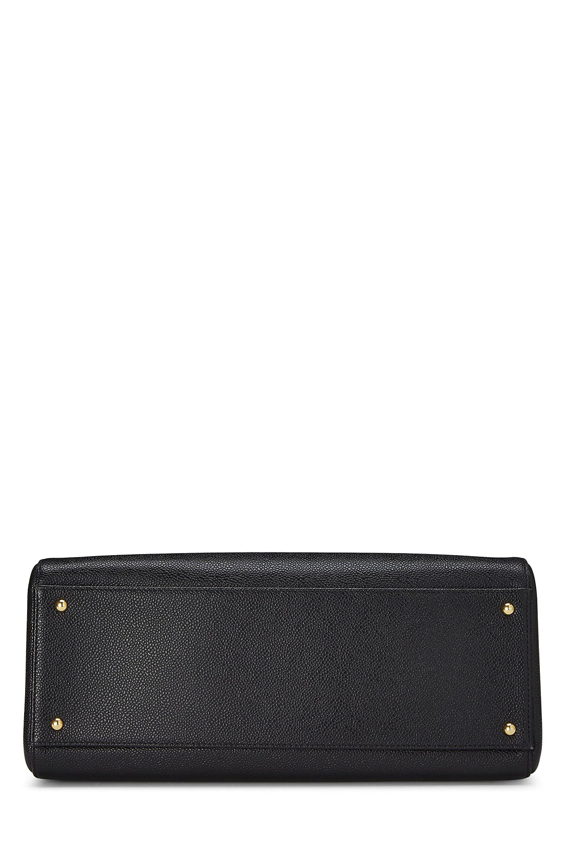 Chanel,  Black Caviar Zip Tote Small, Black