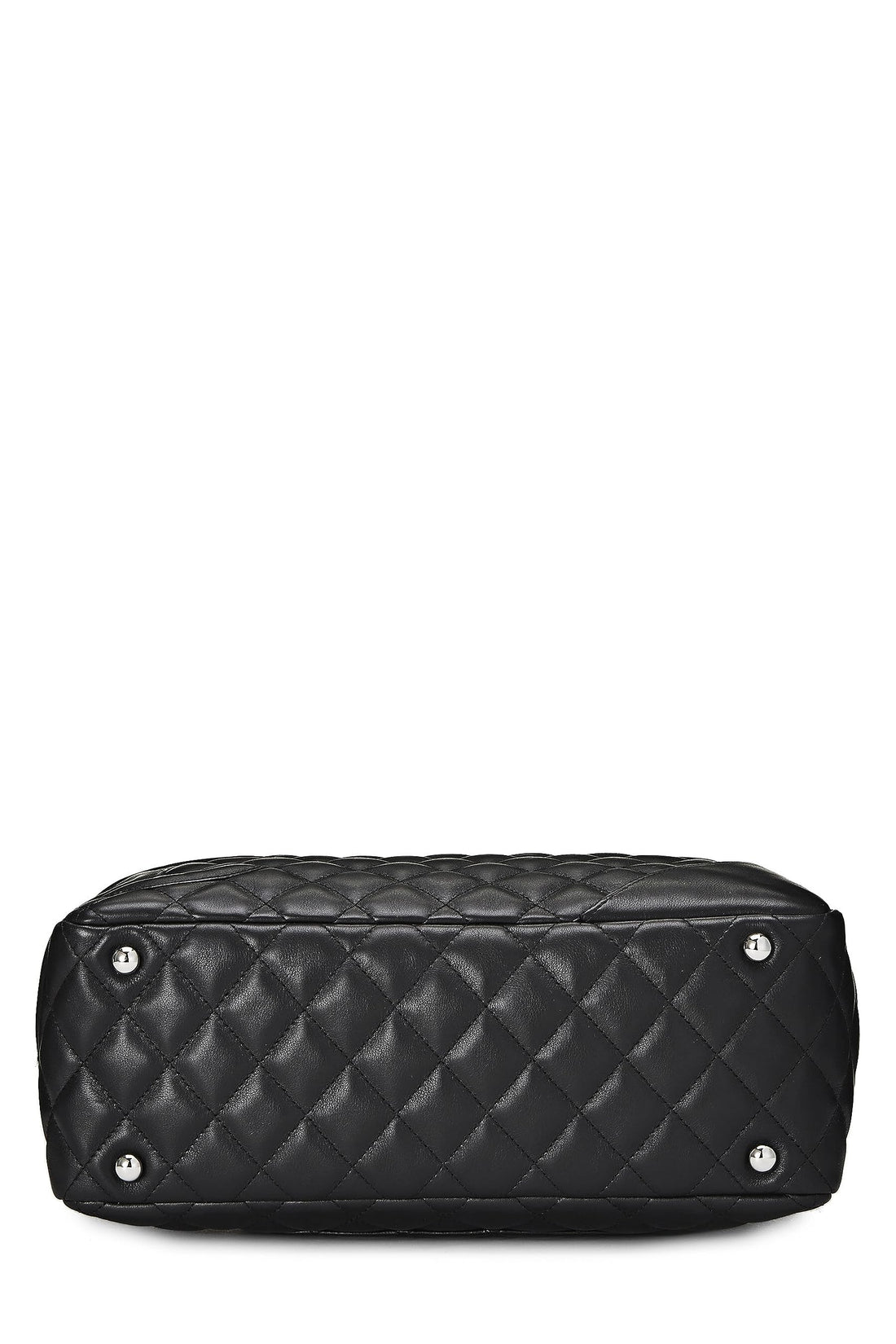 Chanel,  Black Calfskin Cambon Ligne Bowler, Black