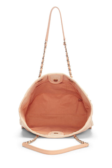 Chanel,  Pink Canvas Deauville Small, Pink