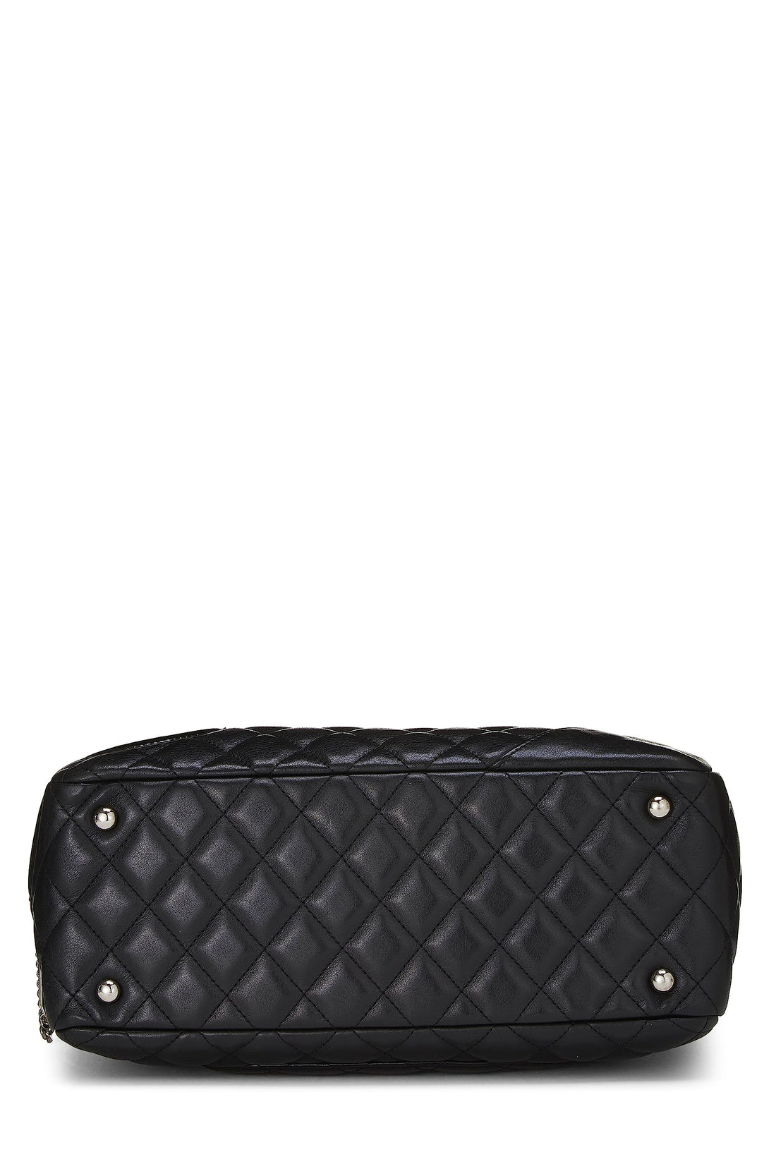Chanel,  Black Calfskin Cambon Ligne Bowler, Black