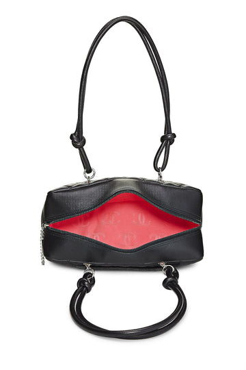 Chanel,  Black Calfskin Cambon Ligne Bowler, Black