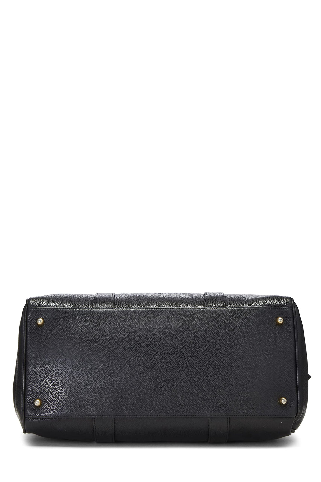 Chanel,  Black Caviar Boston Small, Black