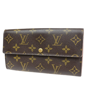Louis Vuitton Porte Monnaie Cit  Canvas Wallet  ()