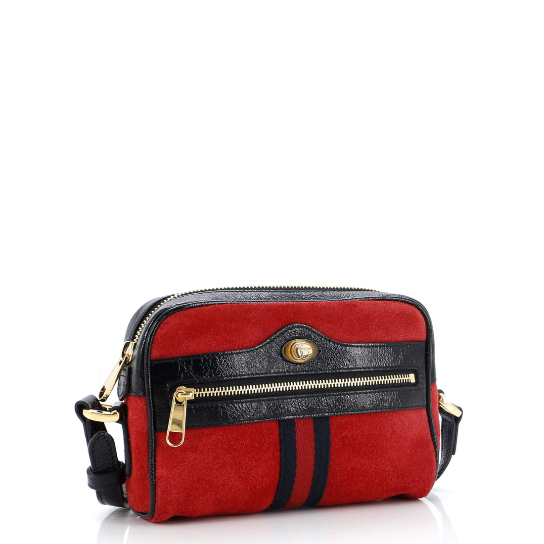 Ophidia Shoulder Bag Suede Mini