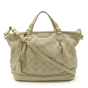 LOUIS VUITTON Louis Vuitton Monograms Stella PM Torta Bag 2WAY Carf Leather Run Beige M93067