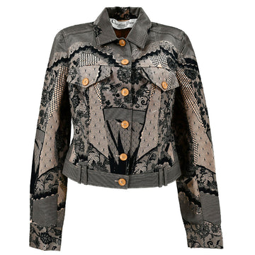 Christian Dior Summer 2006 trompe l'oeil-print jacket #38