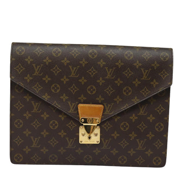 Louis Vuitton Porte Document Senateur  Canvas Briefcase Bag ()