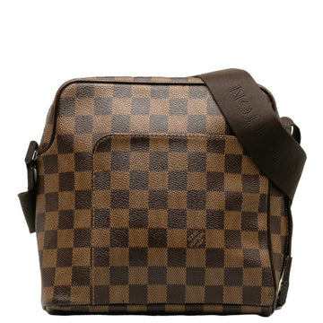 Louis Vuitton Olaf PM N41442 Brown PVC Leather  LOUIS VUITTON