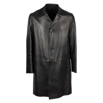 Gucci Leather Trench Coat - '00s