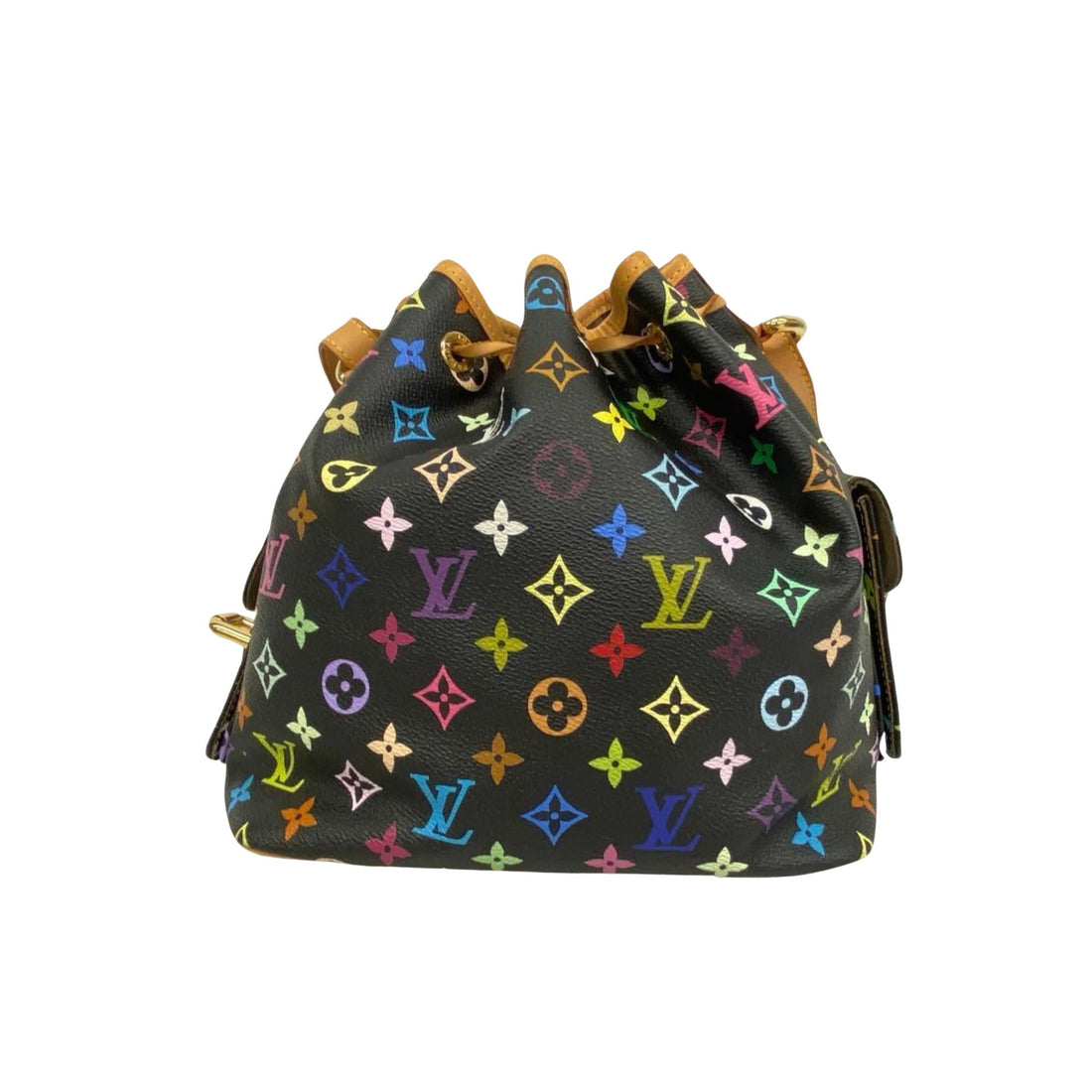 Louis Vuitton Petit Noé  Canvas Shoulder Bag ()
