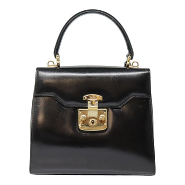 Gucci Lady Lock  Leather Handbag ()
