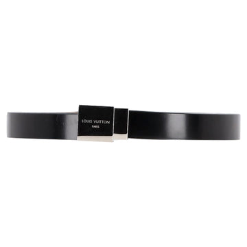 Louis Vuitton Ceinture Carre Belt in Black Leather