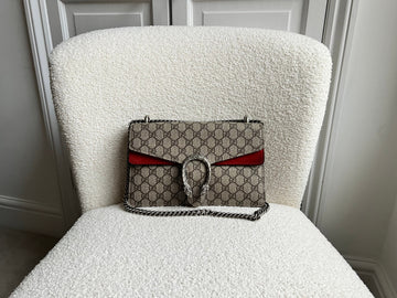 Gucci Dionysus GG Supreme Small Shoulder Bag (RRP £2,220)