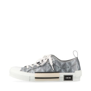 Dior B23 PVC  Leather Trainers EU42  Grey NV0422 CD Diamond Box